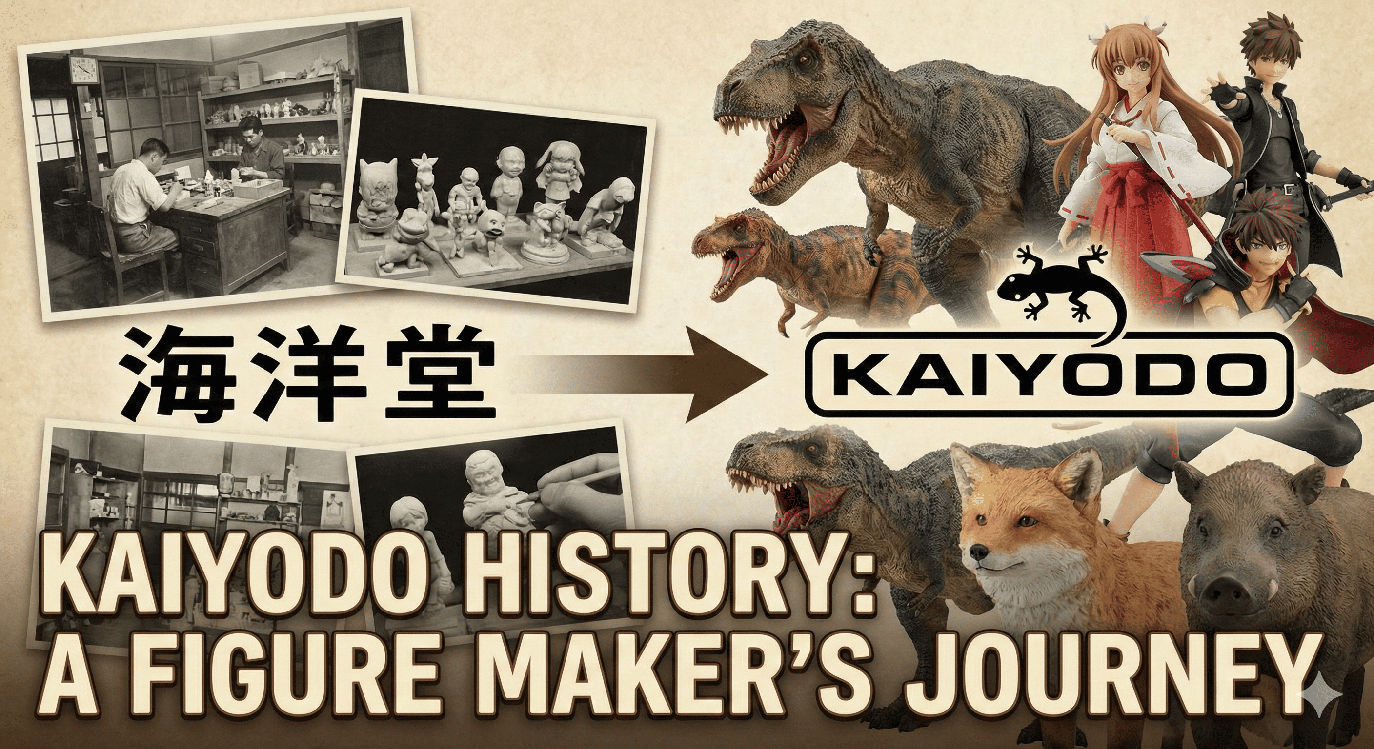 The History of Kaiyodo | From Its Founding in 1964 to a Global Figure ...