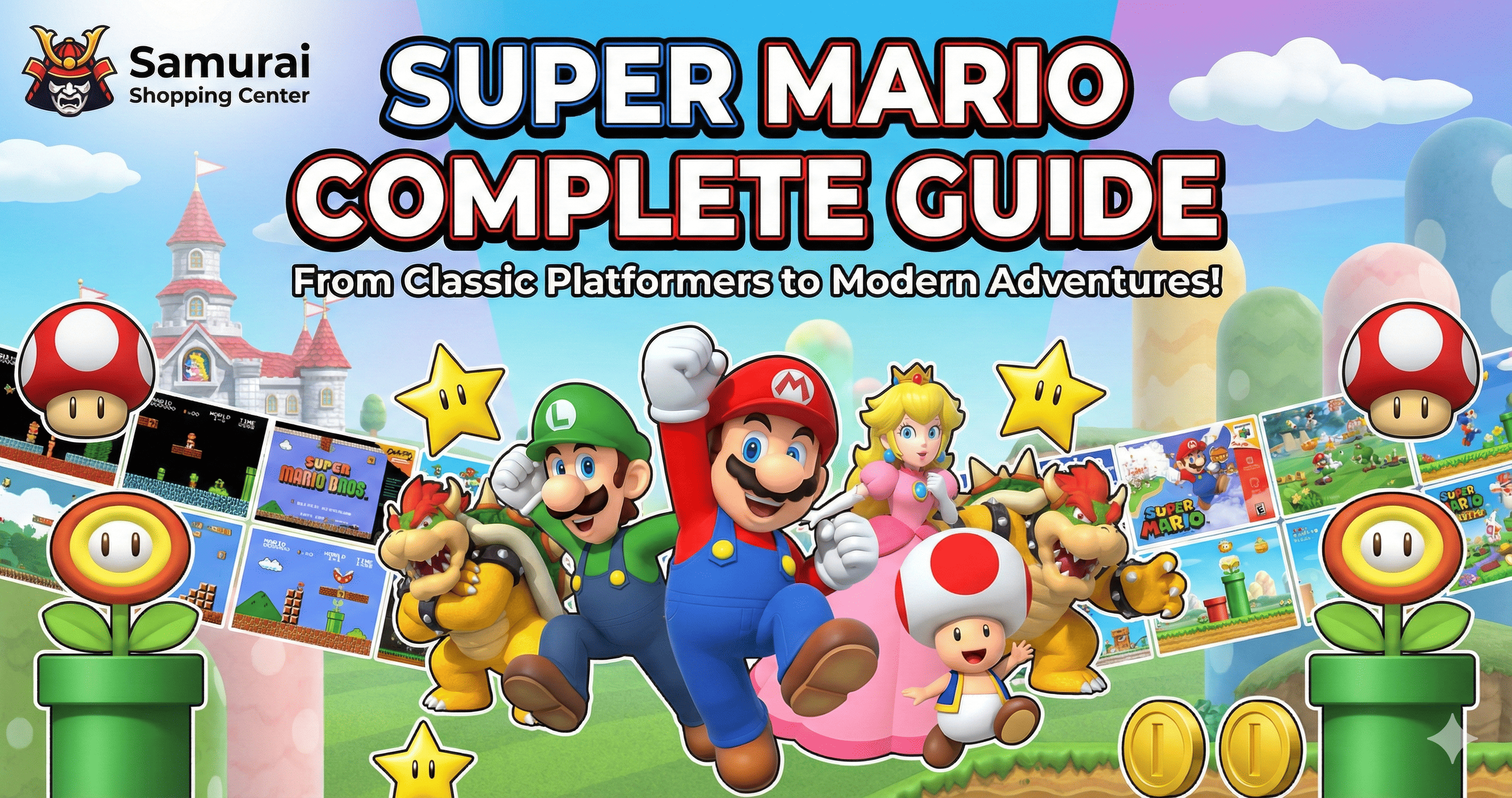 The History of Super Mario | A Comprehensive Overview from Birth to ...