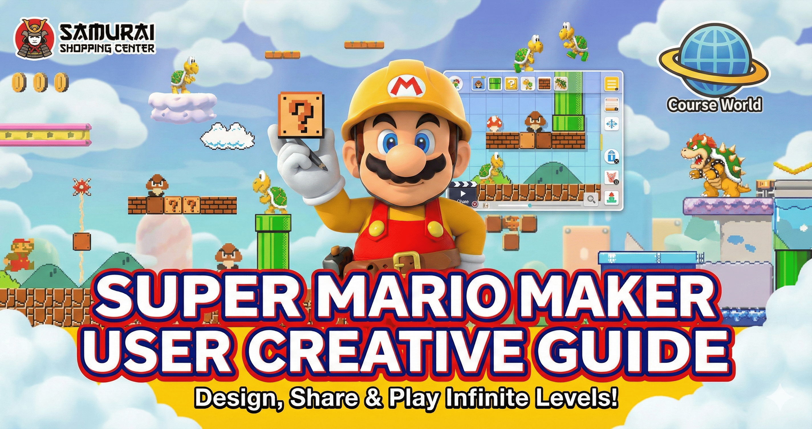 The History of Super Mario Maker | An Era Where Users Create Courses ...